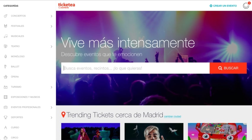 alternativa a ticketea para vender entradas